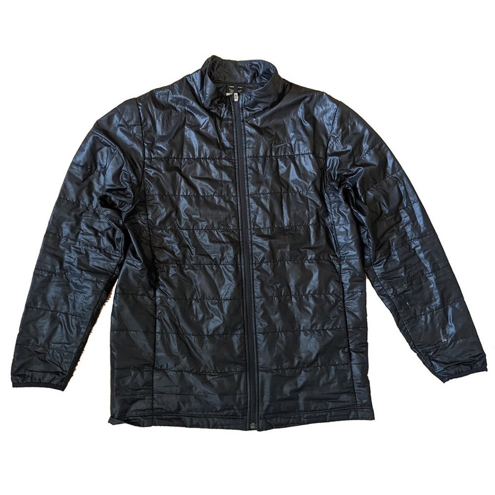 Nike Golf Light Quilted Jacket Black Slim Size Large L